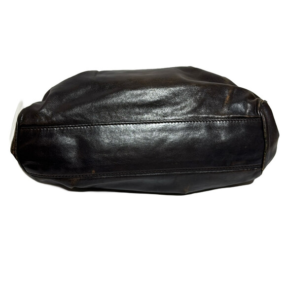 Auth Gucci Sukey Dark Brown Leather - #159356G17B - Picture 4 of 12